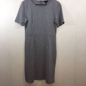 J. Crew Women’s Gray Short Sleeve Dress Size 10
